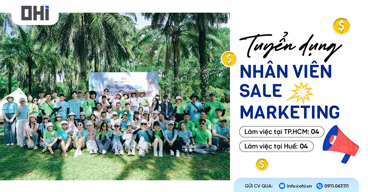 Nhân viên Sale dịch vụ Marketing
