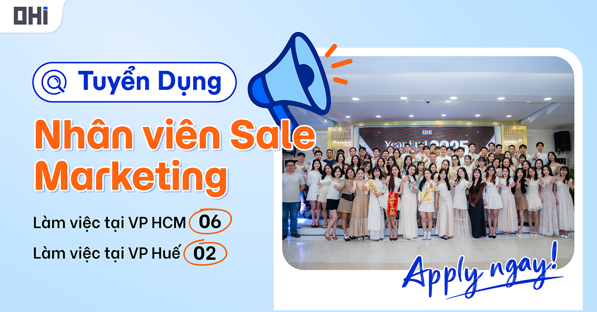 Nhân viên Sale dịch vụ Marketing
