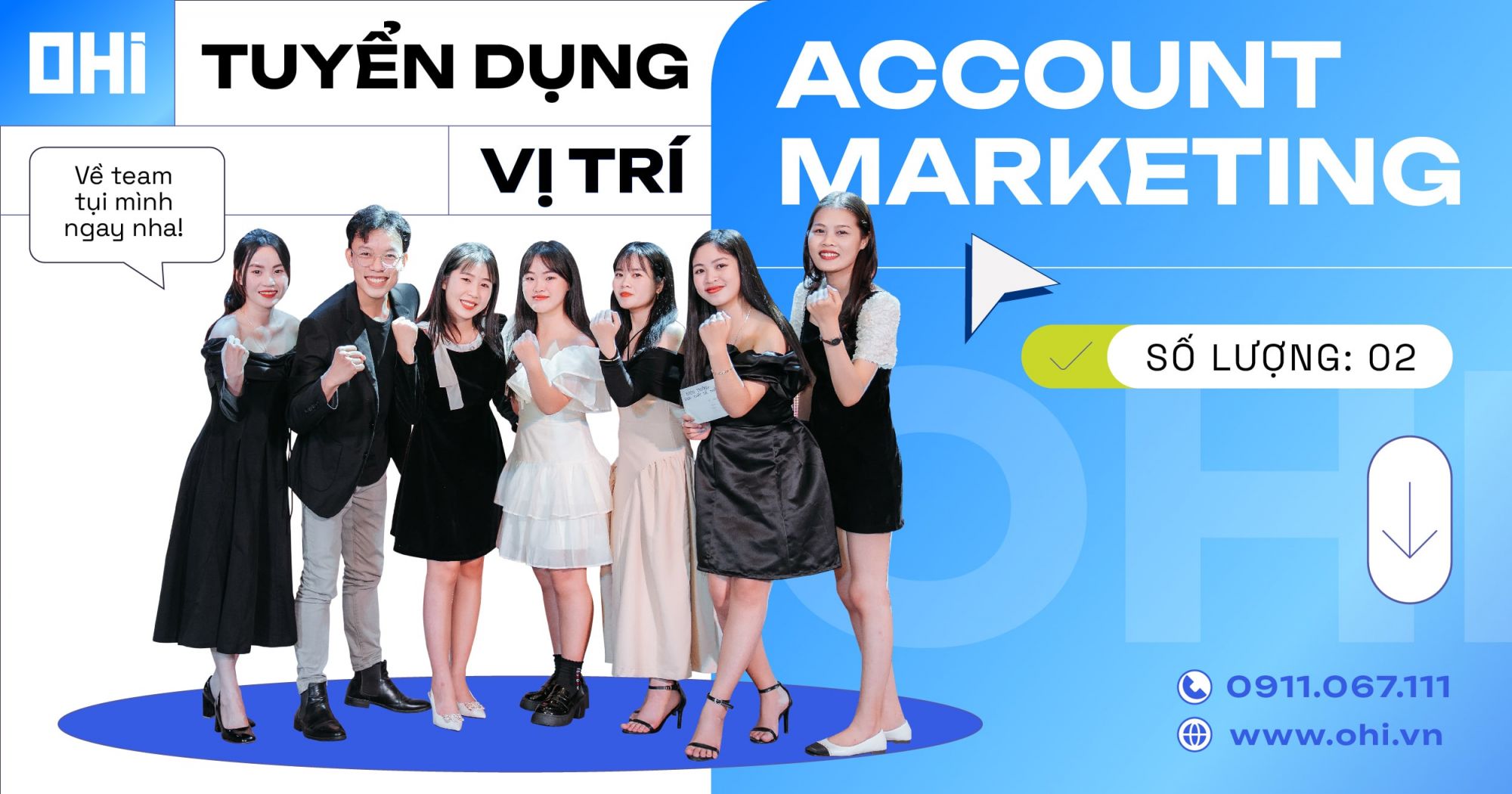 Tuyển dụng Nhân Viên Account Marketing