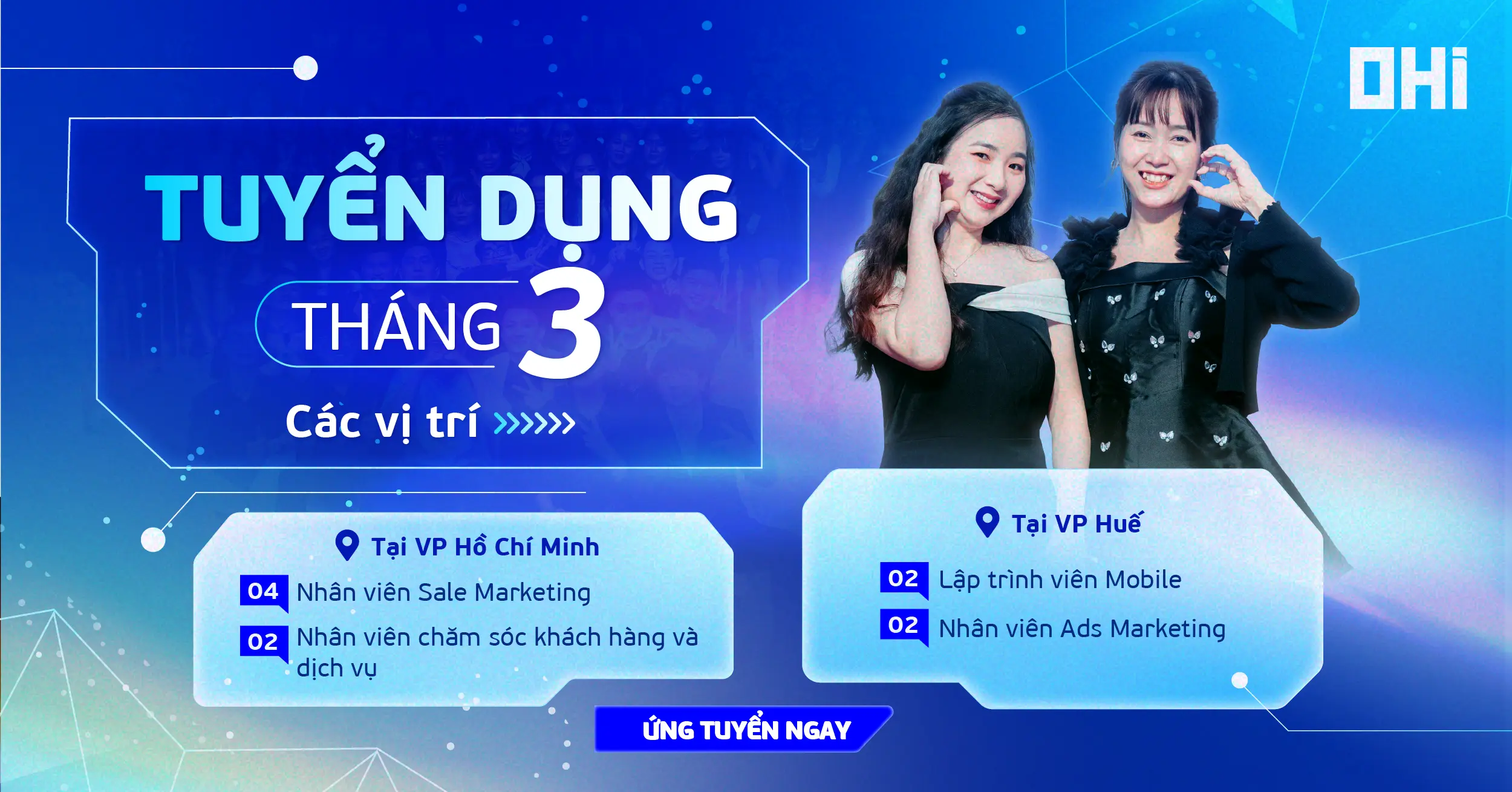 OHI Tuyển dụng nhiều vị trí trong tháng 3 - 2025